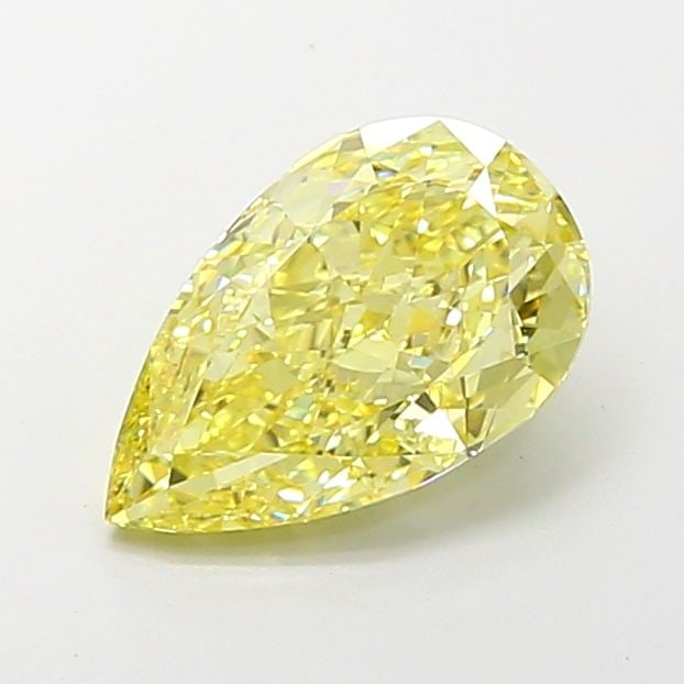 Loose Diamond - PEAR 3.18ct Fancy Intense Yellow VVS2: Loose Diamond - PEAR 3.18ct Fancy Intense Yellow VVS2 Source: This is a real non-mined Diamond that has been grown in a lab Shape: PEAR Carats: 3.18 Color: Fancy Intense Yellow Certification: IGI Vide