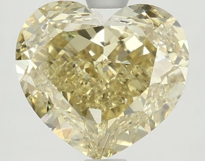 Loose Diamond - HEART 3.91ct Fancy Intense Yellow VVS2: Loose Diamond - HEART 3.91ct Fancy Intense Yellow VVS2 Source: This is a real non-mined Diamond that has been grown in a lab Shape: HEART Carats: 3.91 Color: Fancy Intense Yellow Certification: IGI Vi