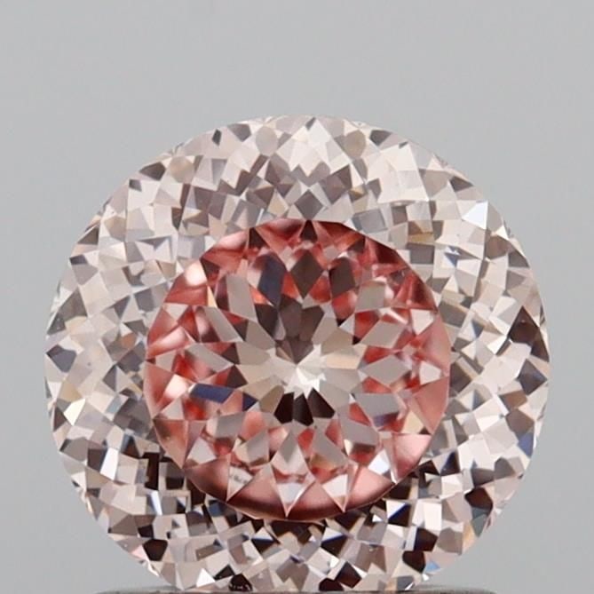 Loose Diamond - ROUND 1.08ct Fancy Pink VVS2: Loose Diamond - ROUND 1.08ct Fancy Pink VVS2 Source: This is a real non-mined Diamond that has been grown in a lab Shape: ROUND Carats: 1.08 Color: Fancy Pink Certification: IGI Video: