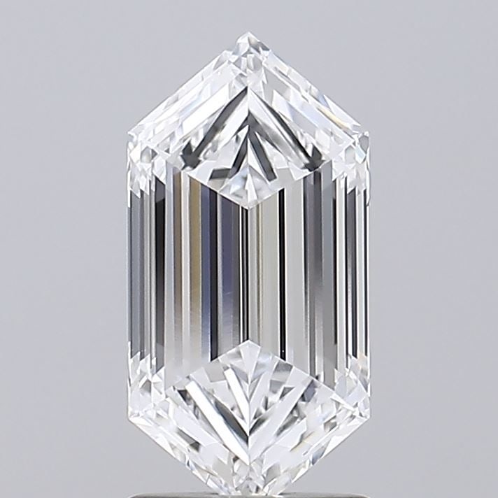 Loose Diamond - HEXAGONAL 2.03ct D VVS1: Loose Diamond - HEXAGONAL 2.03ct D VVS1 Source: This is a real non-mined Diamond that has been grown in a lab Shape: HEXAGONAL Carats: 2.03 Color: D Clarity: VVS1 Certification: IGI Video: