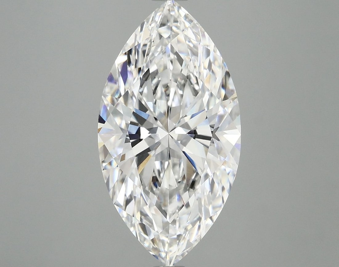 Loose Diamond - MARQUISE 4.02ct E VVS2: Loose Diamond - MARQUISE 4.02ct E VVS2 Source: This is a real non-mined Diamond that has been grown in a lab Shape: MARQUISE Carats: 4.02 Color: E Clarity: VVS2 Certification: IGI Video: