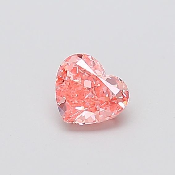 Loose Diamond - HEART 0.52ct Fancy Vivid Pink VS2: Loose Diamond - HEART 0.52ct Fancy Vivid Pink VS2 Source: This is a real non-mined Diamond that has been grown in a lab Shape: HEART Carats: 0.52 Color: Fancy Vivid Pink Certification: IGI Video: