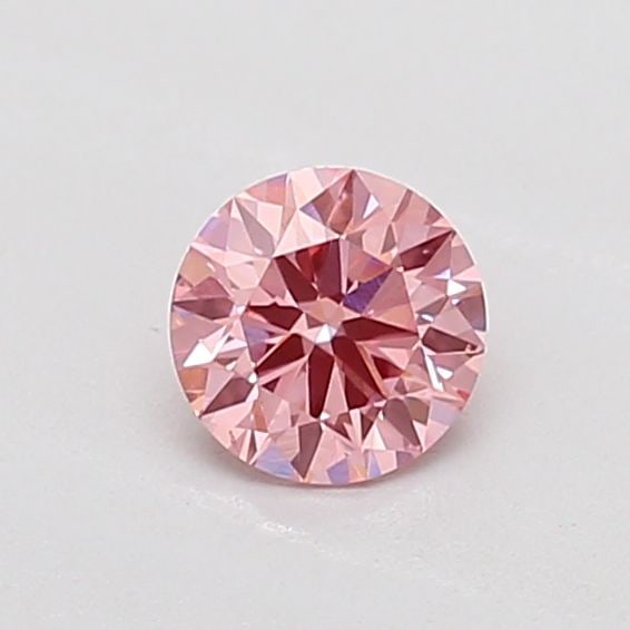 Loose Diamond - ROUND 0.4ct Fancy Vivid Pink VS1: Loose Diamond - ROUND 0.4ct Fancy Vivid Pink VS1 Source: This is a real non-mined Diamond that has been grown in a lab Shape: ROUND Carats: 0.4 Color: Fancy Vivid Pink Certification: NONE PLEASE NOTE: