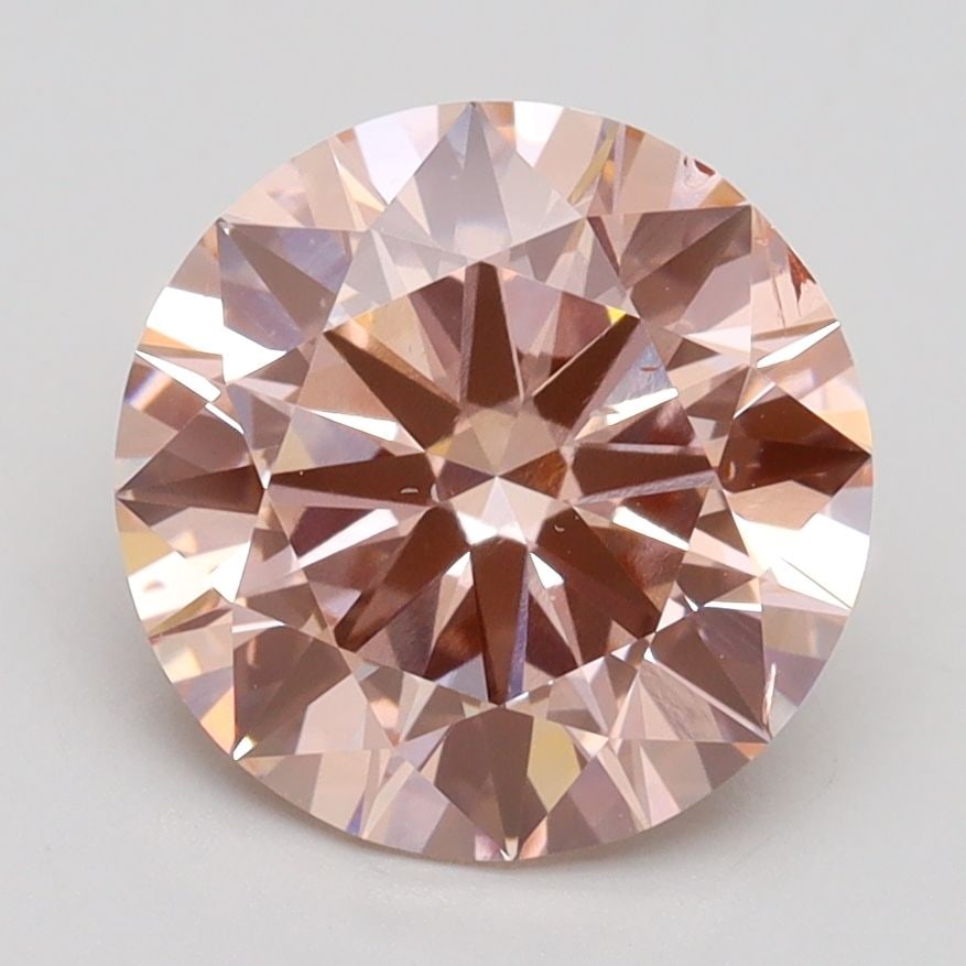 Loose Diamond - ROUND 2.81ct Fancy Intense Pink SI1: Loose Diamond - ROUND 2.81ct Fancy Intense Pink SI1 Source: This is a real non-mined Diamond that has been grown in a lab Shape: ROUND Carats: 2.81 Color: Fancy Intense Pink Certification: IGI Video:
