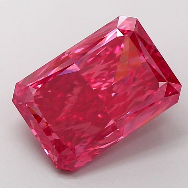 Loose Diamond - RADIANT 4.28ct Fancy Vivid Pink VS2 (1 of 1)