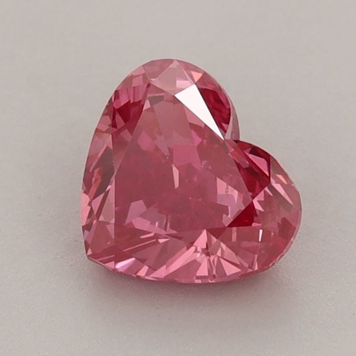 Loose Diamond - HEART 1.03ct Fancy Vivid Pink VS2: Loose Diamond - HEART 1.03ct Fancy Vivid Pink VS2 Source: This is a real non-mined Diamond that has been grown in a lab Shape: HEART Carats: 1.03 Color: Fancy Vivid Pink Certification: IGI Video: