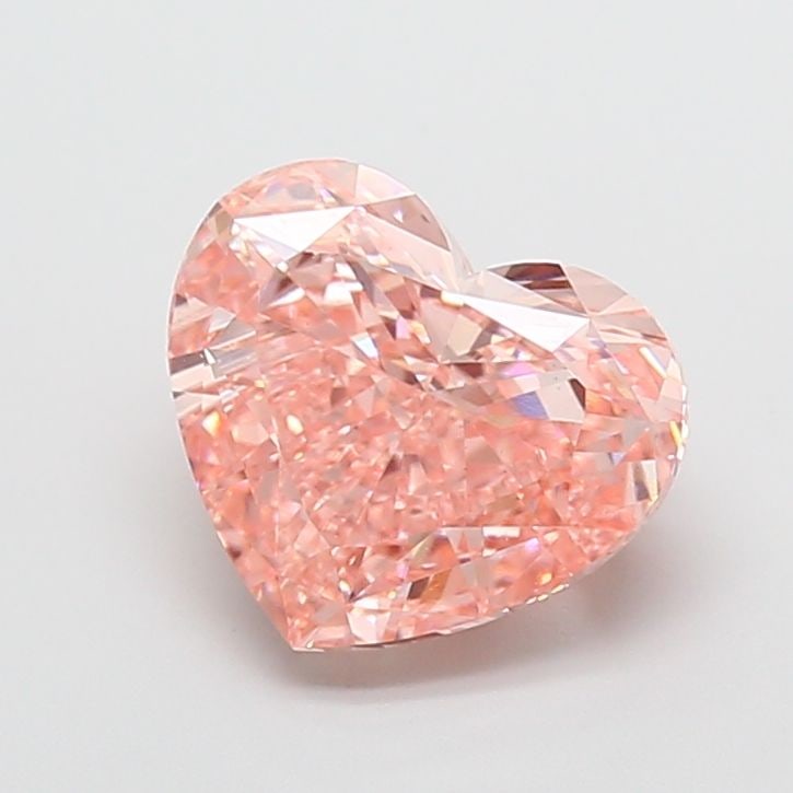 Loose Diamond - HEART 5.02ct Fancy Vivid Pink VS1: Loose Diamond - HEART 5.02ct Fancy Vivid Pink VS1 Source: This is a real non-mined Diamond that has been grown in a lab Shape: HEART Carats: 5.02 Color: Fancy Vivid Pink Certification: IGI Video:
