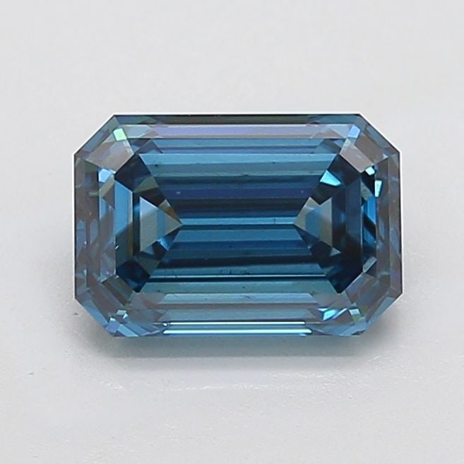 Loose Diamond - EMERALD 3.09ct Fancy Vivid Blue VS2: Loose Diamond - EMERALD 3.09ct Fancy Vivid Blue VS2 Source: This is a real non-mined Diamond that has been grown in a lab Shape: EMERALD Carats: 3.09 Color: Fancy Vivid Blue Certification: NONE Video: