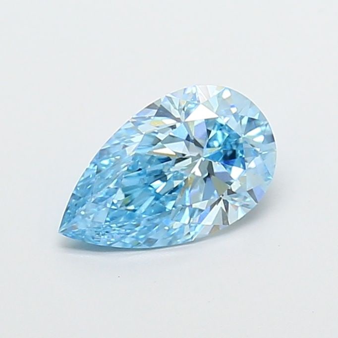 Loose Diamond - PEAR 1.56ct Fancy Vivid Blue VVS2: Loose Diamond - PEAR 1.56ct Fancy Vivid Blue VVS2 Source: This is a real non-mined Diamond that has been grown in a lab Shape: PEAR Carats: 1.56 Color: Fancy Vivid Blue Certification: IGI Video: