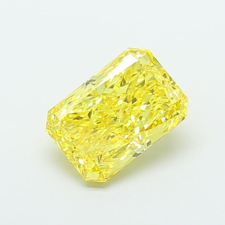 Loose Diamond - RADIANT 5.09ct Fancy Vivid Yellow VS1: Loose Diamond - RADIANT 5.09ct Fancy Vivid Yellow VS1 Source: This is a real non-mined Diamond that has been grown in a lab Shape: RADIANT Carats: 5.09 Color: Fancy Vivid Yellow Certification: IGI