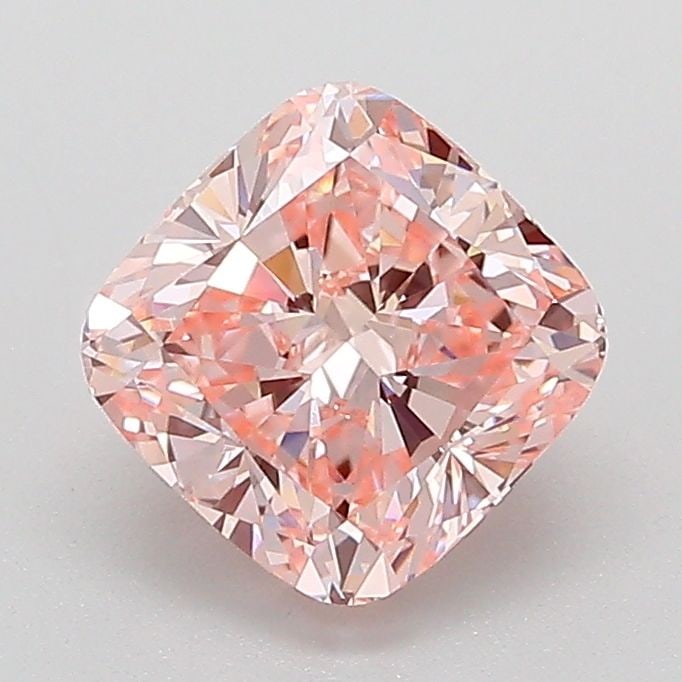 Loose Diamond - CUSHION MODIFIED 1.41ct Fancy Pink VS1: Loose Diamond - CUSHION MODIFIED 1.41ct Fancy Pink VS1 Source: This is a real non-mined Diamond that has been grown in a lab Shape: CUSHION MODIFIED Carats: 1.41 Color: Fancy Pink Certification: IGI P