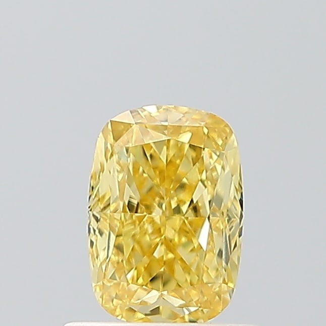 Loose Diamond - CUSHION 1.01ct YELLOW VVS2: Loose Diamond - CUSHION 1.01ct YELLOW VVS2 Source: This is a real non-mined Diamond that has been grown in a lab Shape: CUSHION Carats: 1.01 Color: YELLOW Clarity: VVS2 Certification: IGI Condition: P