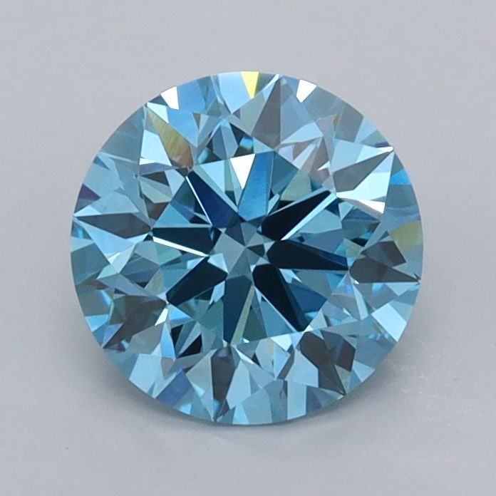Ideal Loose Diamond - ROUND 1.15ct Fancy Vivid Blue VVS1: Ideal Loose Diamond - ROUND 1.15ct Fancy Vivid Blue VVS1 Source: This is a real non-mined Diamond that has been grown in a lab Shape: ROUND Carats: 1.15 Color: Fancy Vivid Blue Certification: IGI Vide