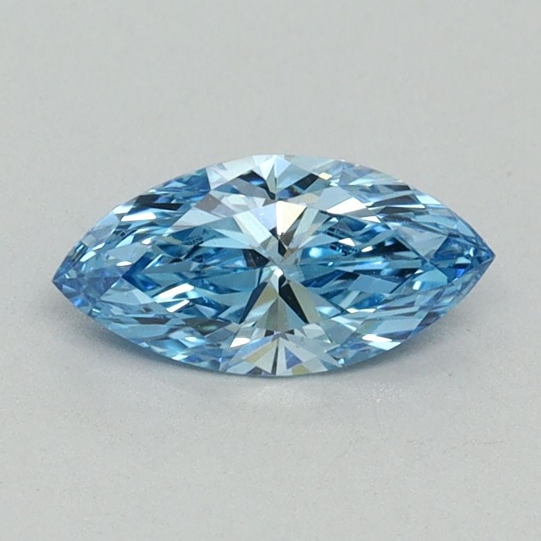 Loose Diamond - MARQUISE 0.54ct Fancy Vivid Blue VS1 (1 of 1)