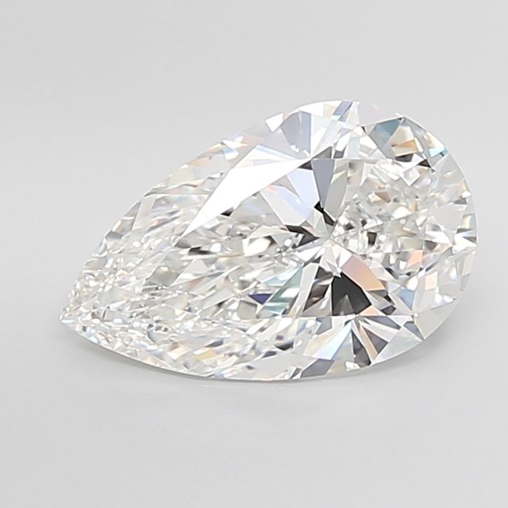 Loose Diamond - PEAR 7.03ct E VVS2: Loose Diamond - PEAR 7.03ct E VVS2 Source: This is a real non-mined Diamond that has been grown in a lab Shape: PEAR Carats: 7.03 Color: E Clarity: VVS2 Certification: IGI Video: