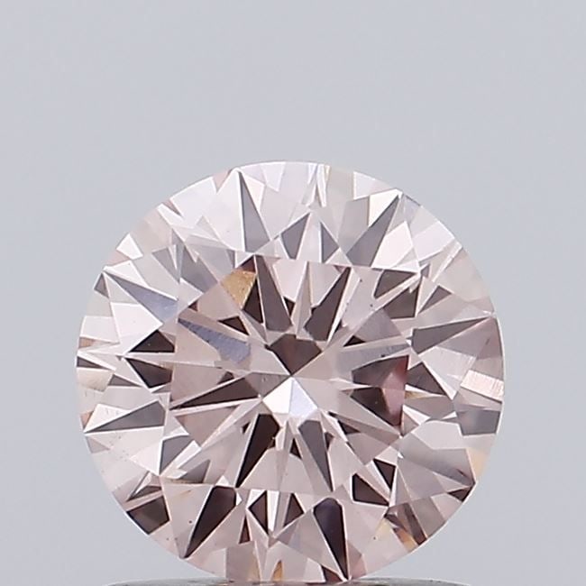 Loose Diamond - ROUND 1.08ct Fancy Intense Brownish Pink VS1: Loose Diamond - ROUND 1.08ct Fancy Intense Brownish Pink VS1 Source: This is a real non-mined Diamond that has been grown in a lab Shape: ROUND Carats: 1.08 Color: Fancy Intense Brownish Pink Certific