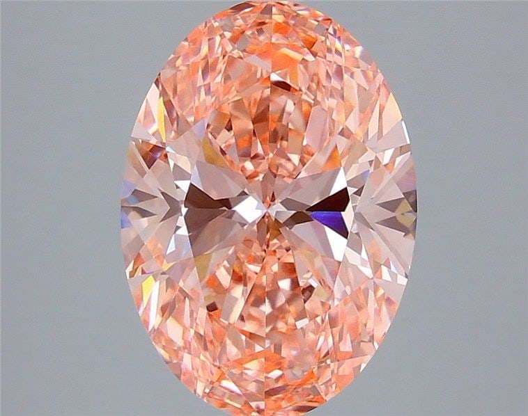 Loose Diamond - OVAL 5.15ct Fancy Vivid Pink VVS2: Loose Diamond - OVAL 5.15ct Fancy Vivid Pink VVS2 Source: This is a real non-mined Diamond that has been grown in a lab Shape: OVAL Carats: 5.15 Color: Fancy Vivid Pink Certification: IGI Video: