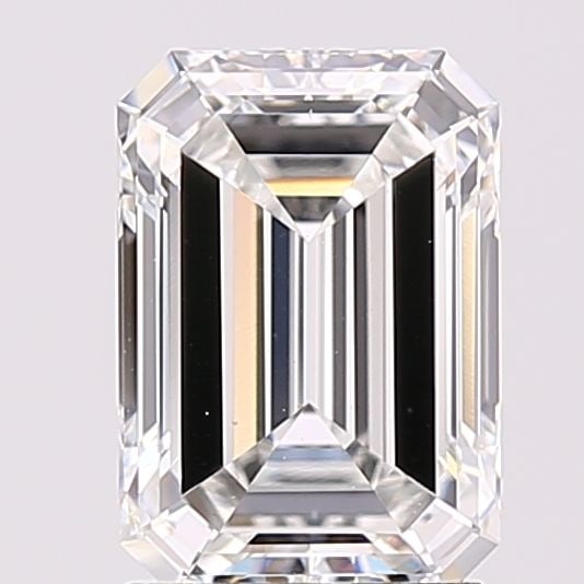Loose Diamond - EMERALD 2.09ct E VS1: Loose Diamond - EMERALD 2.09ct E VS1 Source: This is a real non-mined Diamond that has been grown in a lab Shape: EMERALD Carats: 2.09 Color: E Clarity: VS1 Certification: IGI Video: