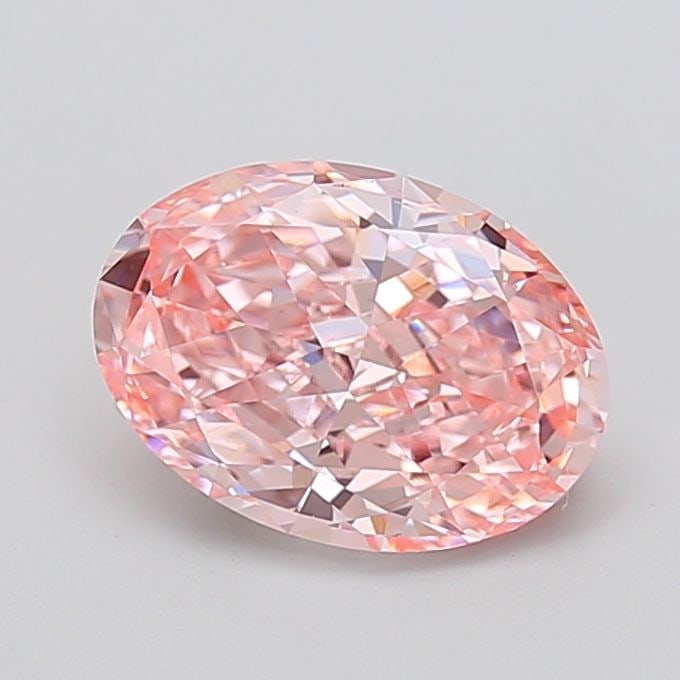 Loose Diamond - OVAL 2.72ct Fancy Vivid Pink VVS2: Loose Diamond - OVAL 2.72ct Fancy Vivid Pink VVS2 Source: This is a real non-mined Diamond that has been grown in a lab Shape: OVAL Carats: 2.72 Color: Fancy Vivid Pink Certification: IGI Video: