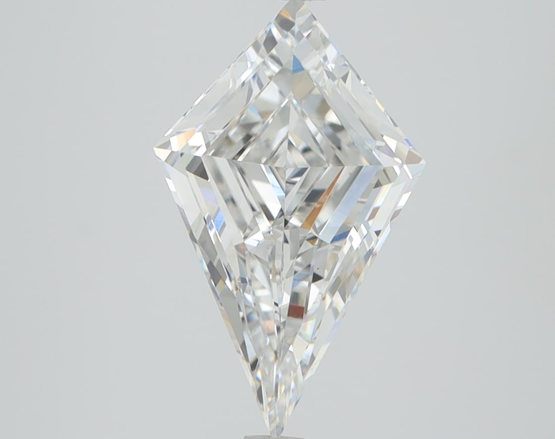 Loose Diamond - KITE 2.42ct E VVS2: Loose Diamond - KITE 2.42ct E VVS2 Source: This is a real non-mined Diamond that has been grown in a lab Shape: KITE Carats: 2.42 Color: E Clarity: VVS2 Certification: IGI Condition: Pre-Owned PLEASE 