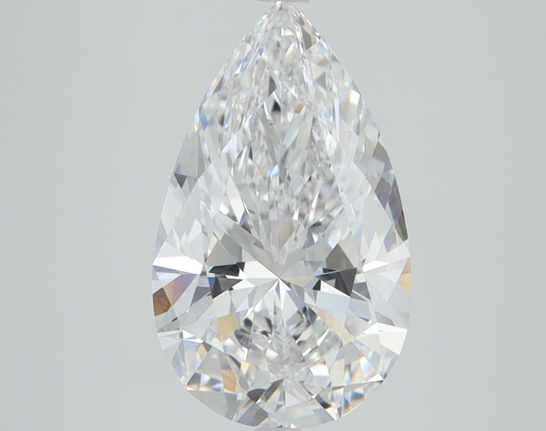 Loose Diamond - PEAR 2.7ct D VVS1: Loose Diamond - PEAR 2.7ct D VVS1 Source: This is a real non-mined Diamond that has been grown in a lab Shape: PEAR Carats: 2.7 Color: D Clarity: VVS1 Certification: IGI Condition: Pre-Owned PLEASE NO