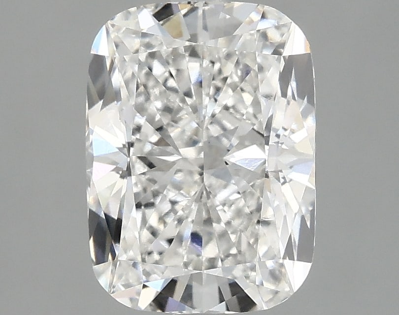 Loose Diamond - CUSHION 2.47ct F VS2: Loose Diamond - CUSHION 2.47ct F VS2 Source: This is a real non-mined Diamond that has been grown in a lab Shape: CUSHION Carats: 2.47 Color: F Clarity: VS2 Certification: IGI Condition: Pre-Owned PLE