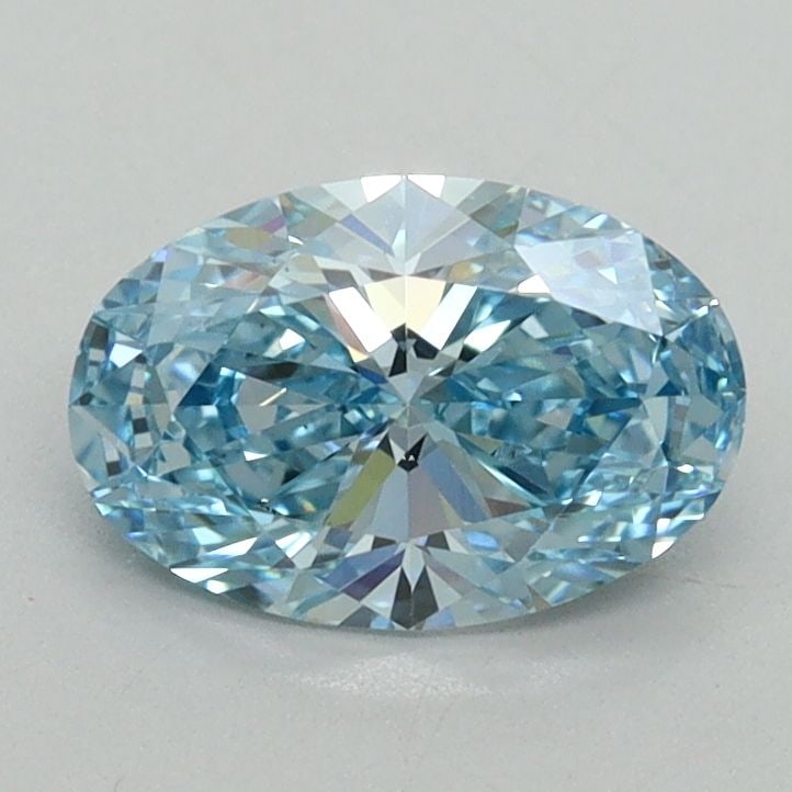 Loose Diamond - OVAL 1.03ct Fancy Vivid Blue VS1: Loose Diamond - OVAL 1.03ct Fancy Vivid Blue VS1 Source: This is a real non-mined Diamond that has been grown in a lab Shape: OVAL Carats: 1.03 Color: Fancy Vivid Blue Certification: IGI Video: