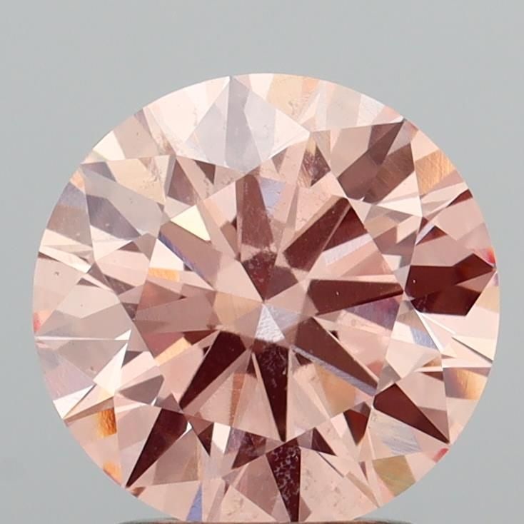 Ideal Loose Diamond - ROUND 2.12ct Fancy Intense Pink VS2: Ideal Loose Diamond - ROUND 2.12ct Fancy Intense Pink VS2 Source: This is a real non-mined Diamond that has been grown in a lab Shape: ROUND Carats: 2.12 Color: Fancy Intense Pink Certification: IGI V