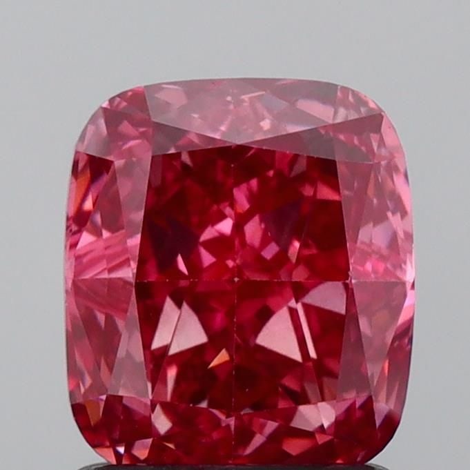 Loose Diamond - CUSHION MODIFIED 1.48ct Fancy Vivid Pink VS2: Loose Diamond - CUSHION MODIFIED 1.48ct Fancy Vivid Pink VS2 Source: This is a real non-mined Diamond that has been grown in a lab Shape: CUSHION MODIFIED Carats: 1.48 Color: Fancy Vivid Pink Certific