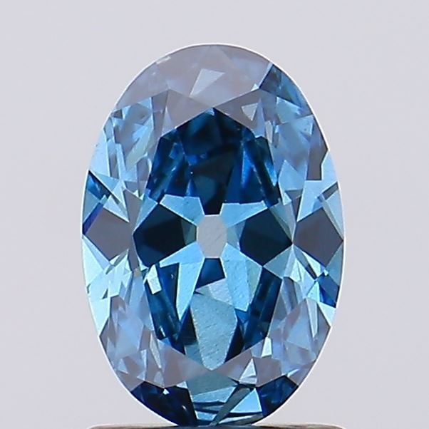 Loose Diamond - EUROPEAN CUT 1.13ct Fancy Vivid Blue VS2: Loose Diamond - EUROPEAN CUT 1.13ct Fancy Vivid Blue VS2 Source: This is a real non-mined Diamond that has been grown in a lab Shape: EUROPEAN CUT Carats: 1.13 Color: Fancy Vivid Blue Certification: N