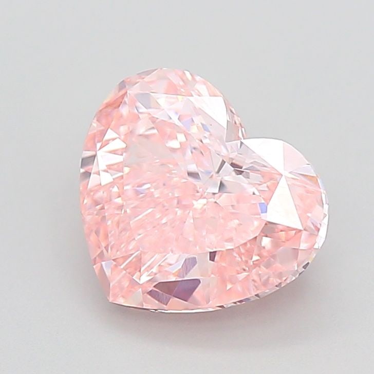 Loose Diamond - HEART 3.03ct Fancy Intense Pink VS1: Loose Diamond - HEART 3.03ct Fancy Intense Pink VS1 Source: This is a real non-mined Diamond that has been grown in a lab Shape: HEART Carats: 3.03 Color: Fancy Intense Pink Certification: IGI Video: