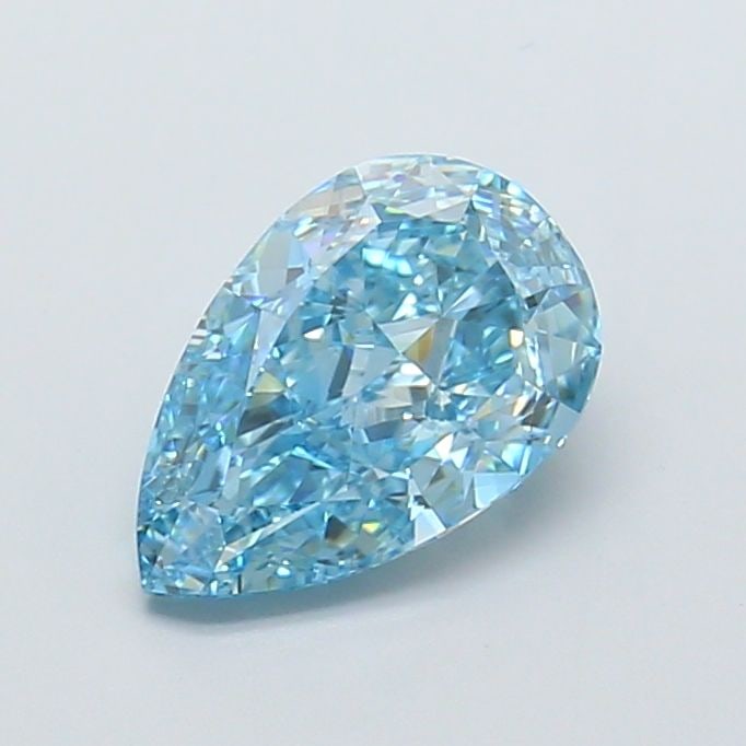 Loose Diamond - PEAR 2.75ct Fancy Vivid Blue VVS2: Loose Diamond - PEAR 2.75ct Fancy Vivid Blue VVS2 Source: This is a real non-mined Diamond that has been grown in a lab Shape: PEAR Carats: 2.75 Color: Fancy Vivid Blue Certification: IGI Video: