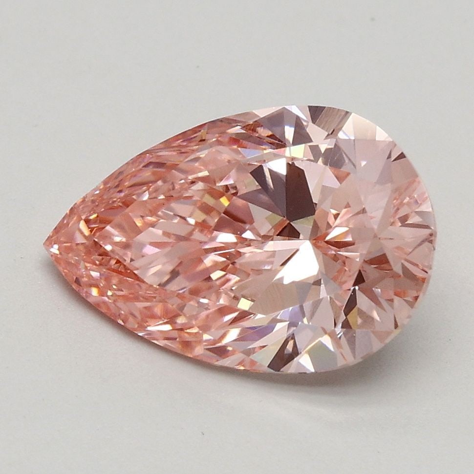 Loose Diamond - PEAR 1.7ct Fancy Intense Pink VS2: Loose Diamond - PEAR 1.7ct Fancy Intense Pink VS2 Source: This is a real non-mined Diamond that has been grown in a lab Shape: PEAR Carats: 1.7 Color: Fancy Intense Pink Certification: IGI Video: