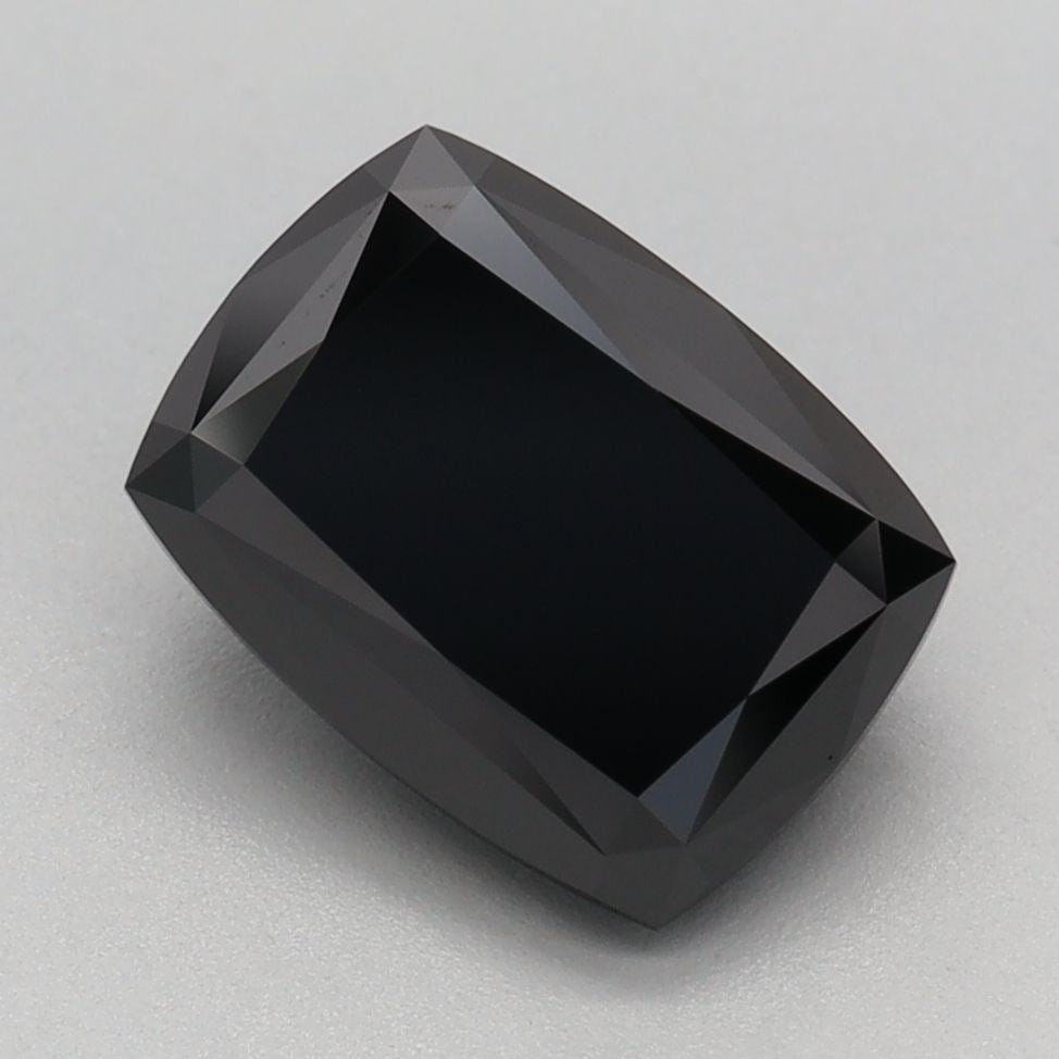Loose Diamond - CUSHION BRILLIANT 2.21ct Fancy Black: Loose Diamond - CUSHION BRILLIANT 2.21ct Fancy Black Source: This is a real non-mined Diamond that has been grown in a lab Shape: CUSHION BRILLIANT Carats: 2.21 Color: Fancy Black Certification: IGI V