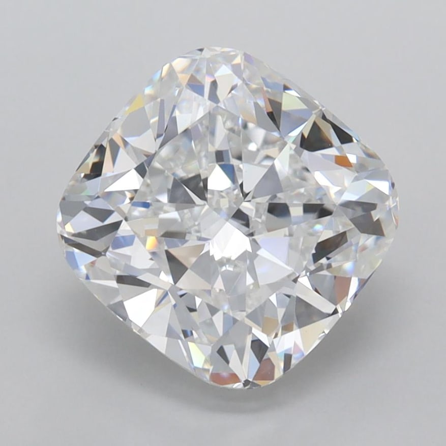 Loose Diamond - CUSHION 3.55ct D VVS1: Loose Diamond - CUSHION 3.55ct D VVS1 Source: This is a real non-mined Diamond that has been grown in a lab Shape: CUSHION Carats: 3.55 Color: D Clarity: VVS1 Certification: IGI Condition: Pre-Owned P