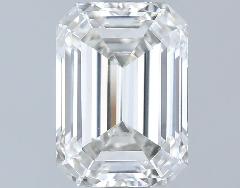 Loose Diamond - EMERALD 1.27ct G VVS2: Loose Diamond - EMERALD 1.27ct G VVS2 Source: This is a real non-mined Diamond that has been grown in a lab Shape: EMERALD Carats: 1.27 Color: G Clarity: VVS2 Certification: IGI Video: