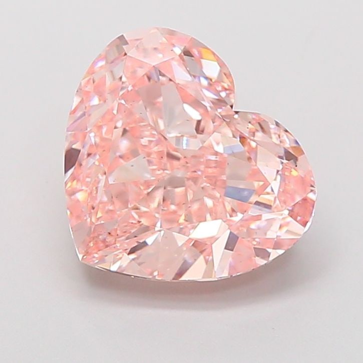 Loose Diamond - HEART 4.09ct Fancy Intense Pink VS2: Loose Diamond - HEART 4.09ct Fancy Intense Pink VS2 Source: This is a real non-mined Diamond that has been grown in a lab Shape: HEART Carats: 4.09 Color: Fancy Intense Pink Certification: IGI Video: