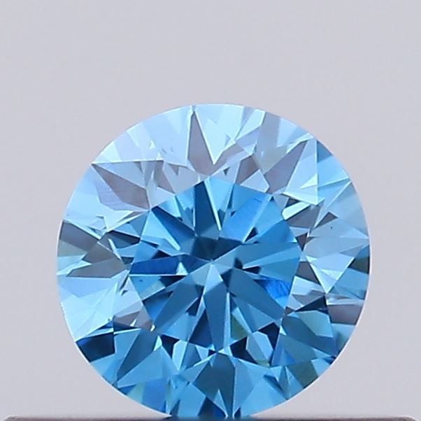 Loose Diamond - ROUND 0.28ct Fancy Vivid Blue VS1: Loose Diamond - ROUND 0.28ct Fancy Vivid Blue VS1 Source: This is a real non-mined Diamond that has been grown in a lab Shape: ROUND Carats: 0.28 Color: Fancy Vivid Blue Certification: IGI Video: