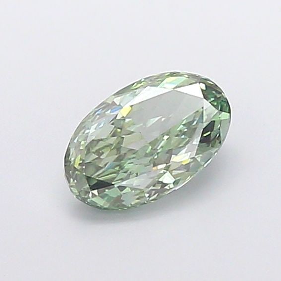 Loose Diamond - OVAL 1.0ct Fancy Vivid Green VS1: Loose Diamond - OVAL 1.0ct Fancy Vivid Green VS1 Source: This is a real non-mined Diamond that has been grown in a lab Shape: OVAL Carats: 1.0 Color: Fancy Vivid Green Certification: IGI Video: