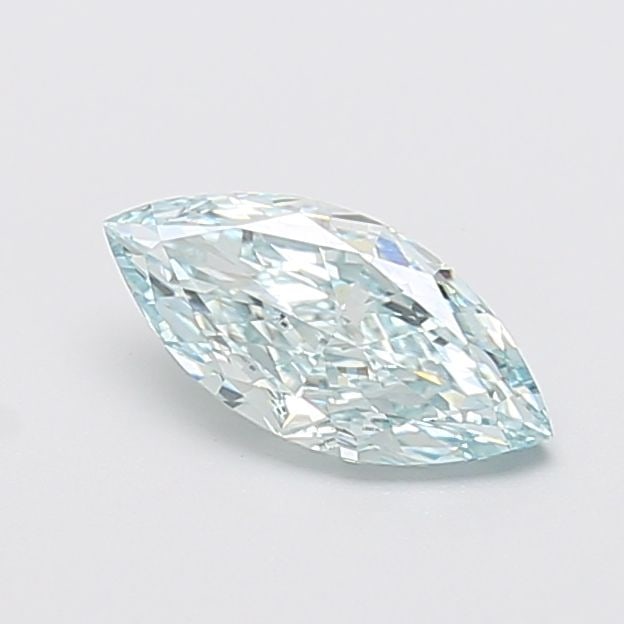 Loose Diamond - MARQUISE 1.01ct Fancy Greenish Blue VVS2: Loose Diamond - MARQUISE 1.01ct Fancy Greenish Blue VVS2 Source: This is a real non-mined Diamond that has been grown in a lab Shape: MARQUISE Carats: 1.01 Color: Fancy Greenish Blue Certification: IG