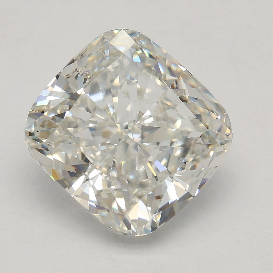 Loose Diamond - CUSHION BRILLIANT 3.28ct G VS2: Loose Diamond - CUSHION BRILLIANT 3.28ct G VS2 Source: This is a real non-mined Diamond that has been grown in a lab Shape: CUSHION BRILLIANT Carats: 3.28 Color: G Clarity: VS2 Certification: IGI Vide