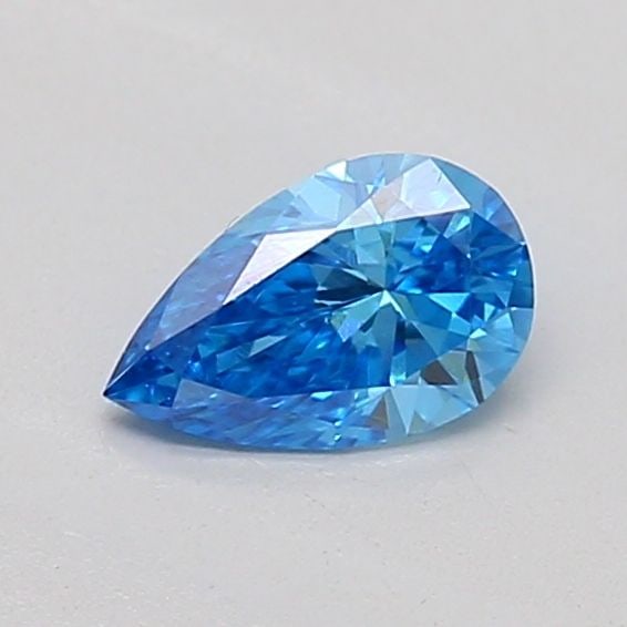 Loose Diamond - PEAR 0.26ct Fancy Vivid Blue VVS2: Loose Diamond - PEAR 0.26ct Fancy Vivid Blue VVS2 Source: This is a real non-mined Diamond that has been grown in a lab Shape: PEAR Carats: 0.26 Color: Fancy Vivid Blue Certification: IGI PLEASE NOTE:
