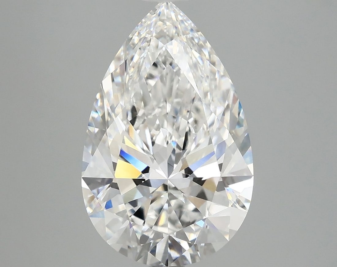 Loose Diamond - PEAR 4.1ct E VVS2 (1 of 1)