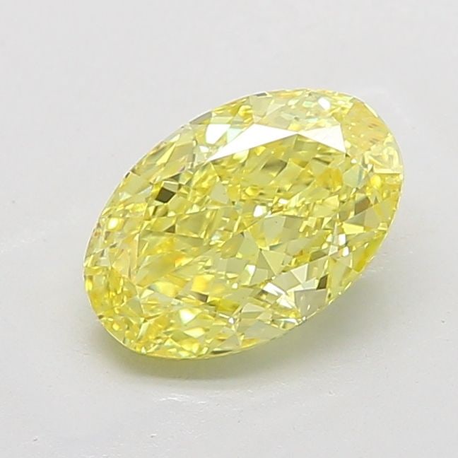Loose Diamond - OVAL 3.04ct Fancy Vivid Yellow VS2: Loose Diamond - OVAL 3.04ct Fancy Vivid Yellow VS2 Source: This is a real non-mined Diamond that has been grown in a lab Shape: OVAL Carats: 3.04 Color: Fancy Vivid Yellow Certification: IGI Video: