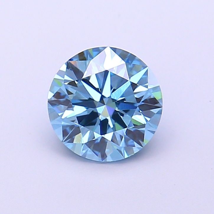 Ideal Loose Diamond - ROUND 1.19ct Fancy Vivid Blue VS1: Ideal Loose Diamond - ROUND 1.19ct Fancy Vivid Blue VS1 Source: This is a real non-mined Diamond that has been grown in a lab Shape: ROUND Carats: 1.19 Color: Fancy Vivid Blue Certification: IGI Video