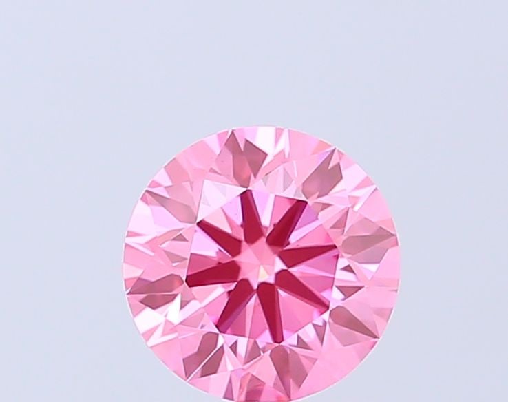 Ideal Loose Diamond - ROUND 1.43ct Fancy Vivid Pink VVS2: Ideal Loose Diamond - ROUND 1.43ct Fancy Vivid Pink VVS2 Source: This is a real non-mined Diamond that has been grown in a lab Shape: ROUND Carats: 1.43 Color: Fancy Vivid Pink Certification: IGI Vide