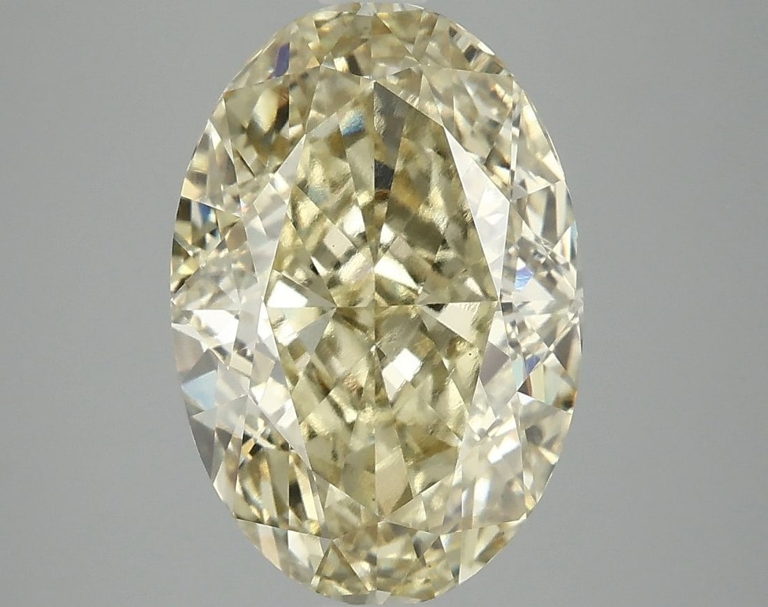 Loose Diamond - OVAL 5.0ct Fancy Intense Yellow VS1: Loose Diamond - OVAL 5.0ct Fancy Intense Yellow VS1 Source: This is a real non-mined Diamond that has been grown in a lab Shape: OVAL Carats: 5.0 Color: Fancy Intense Yellow Certification: IGI Video: