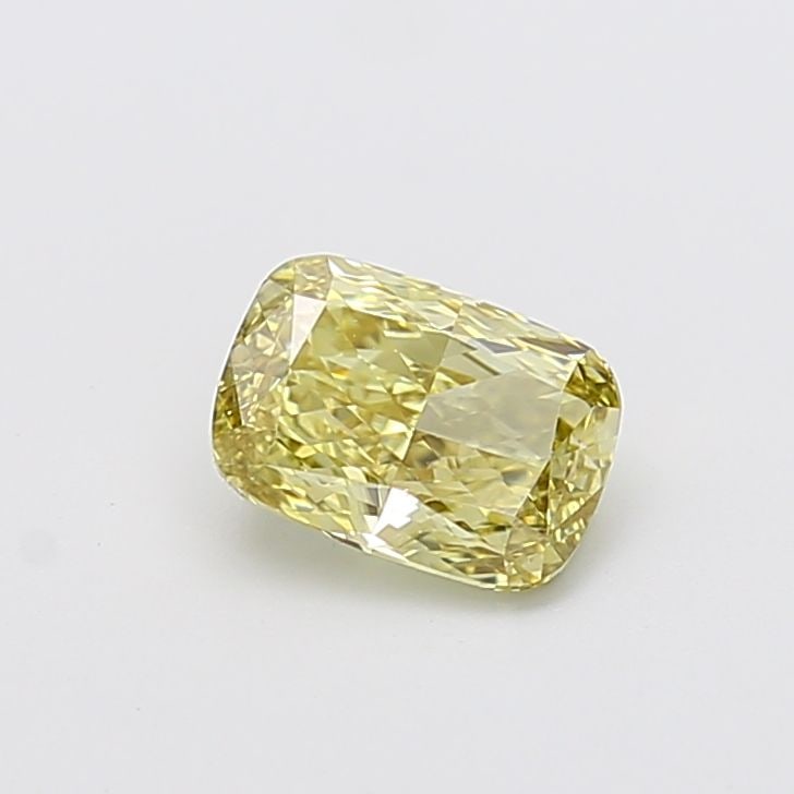 Loose Diamond - CUSHION MODIFIED 1.27ct Fancy Intense Yellow VS1: Loose Diamond - CUSHION MODIFIED 1.27ct Fancy Intense Yellow VS1 Source: This is a real non-mined Diamond that has been grown in a lab Shape: CUSHION MODIFIED Carats: 1.27 Color: Fancy Intense Yellow 