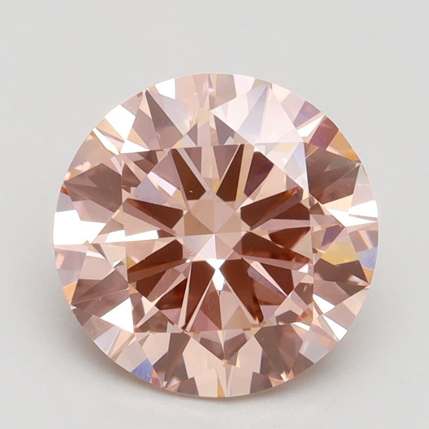 Loose Diamond - ROUND 2.5ct Fancy Intense Pink VS1: Loose Diamond - ROUND 2.5ct Fancy Intense Pink VS1 Source: This is a real non-mined Diamond that has been grown in a lab Shape: ROUND Carats: 2.5 Color: Fancy Intense Pink Certification: IGI Video: