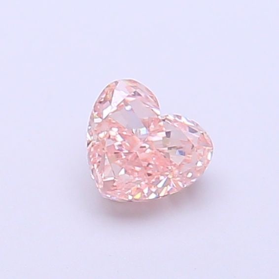 Loose Diamond - HEART 0.47ct Fancy Light Pink VS1: Loose Diamond - HEART 0.47ct Fancy Light Pink VS1 Source: This is a real non-mined Diamond that has been grown in a lab Shape: HEART Carats: 0.47 Color: Fancy Light Pink Certification: IGI PLEASE NOTE